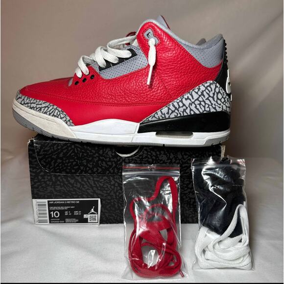 Size 10 - Nike Air Jordan 3 Retro SE Unite Men's Shoes Ships Now - Picture 8 of 10